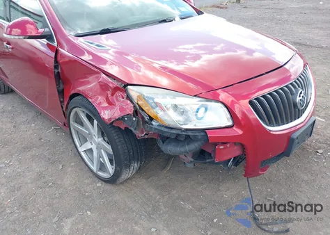 2013 Buick Regal Gs from USA, damaged, VIN 2G4GV5GV4D9145385
